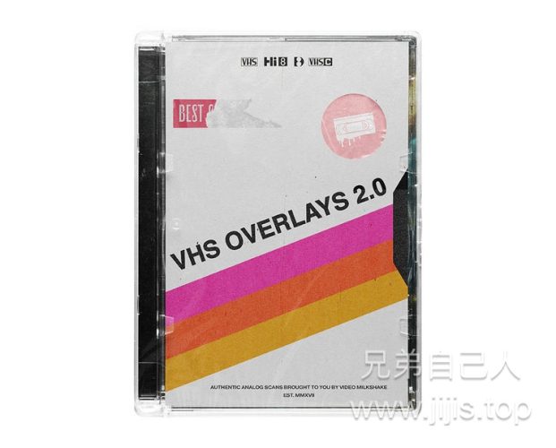 VHS 故障和叠加包 Video Milkshake – VHS Overlay Pack 2.0.7-兄弟自己人