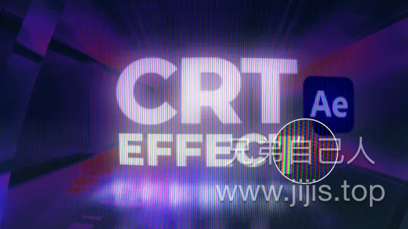 AE模板-9种老电视CRT监控RGB信号显示 CRT Effect – RGB TV Screens-兄弟自己人