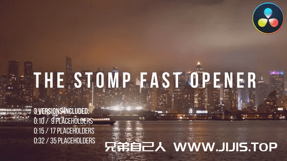 达芬奇-快闪节奏开场图片视频模板 The Stomp Fast Opener-兄弟自己人