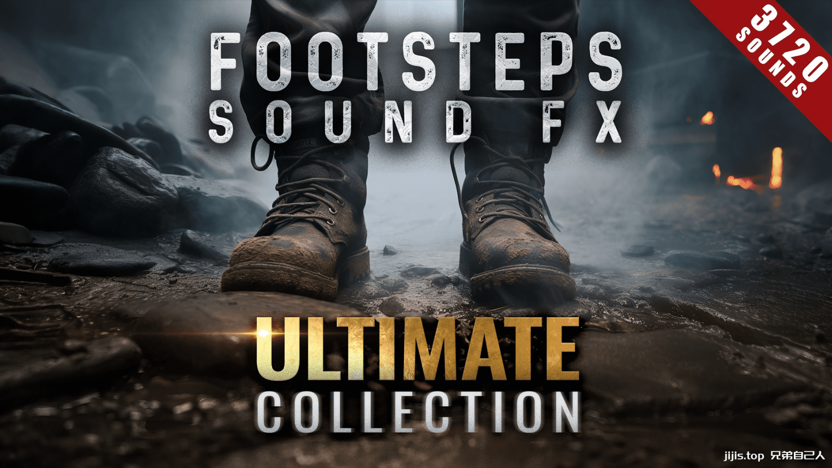 音效-3720 种25 个场景脚步声 Footsteps Sound FX – Ultimate Collection Bundle v5.1-兄弟自己人