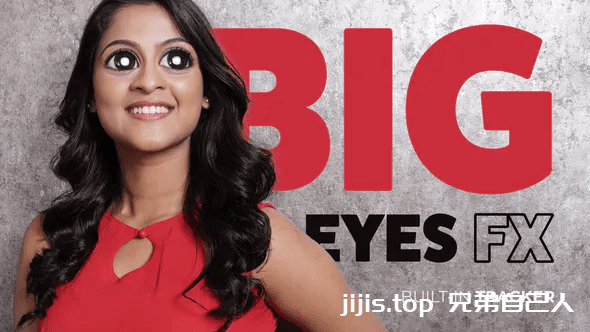 达芬奇-大眼睛效果插件big-eyes-effect-兄弟自己人