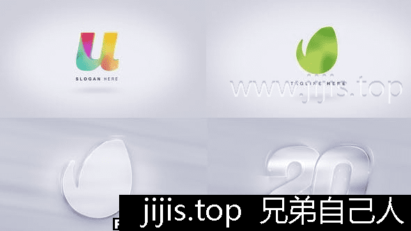 高清10秒Logo展示动画简单操作After Effects适用-兄弟自己人