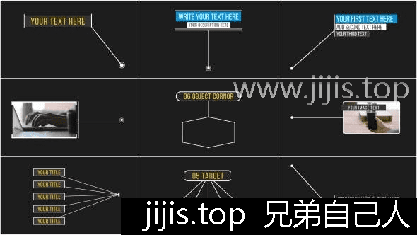 10风格现代呼叫包视频制作利器全高清兼容AE-兄弟自己人