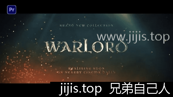 Warlord标题设计：高清动态模板Premiere Pro免插件使用-兄弟自己人