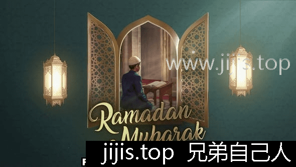 全高清Ramadan主题幻灯片After Effects制作易上手-兄弟自己人