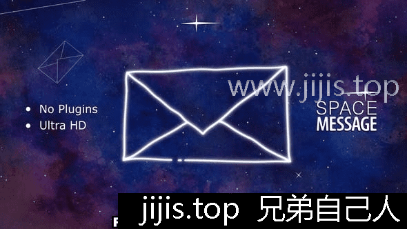 《太空信使》10秒超高清AE模板多主题创意素材-兄弟自己人